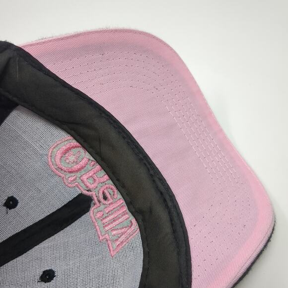 O'Reilly Auto Parts Strapback Baseball Cap Black One Size Adjustable Embroidered - Picture 8 of 9